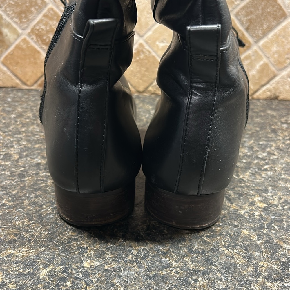 Louise et Cie Tall Lace up Black Boots - Picture 6 of 9